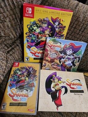 Shantae: Half-Genie Hero Ultimate Day One Ed Nintendo Switch Game CD Sealed Read